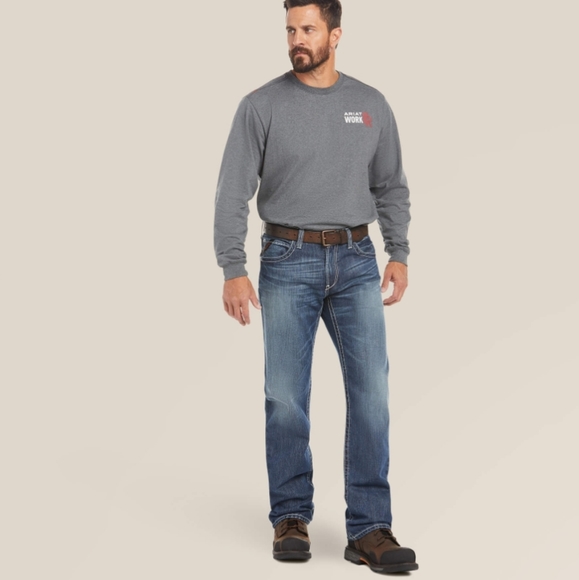 ✔✔Ariat bootcut jeans sz38x36 - Picture 4 of 10